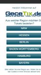 Mobile Screenshot of gecetix.de
